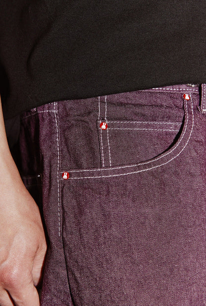 ジーパンショーツ 普通 U2 パープル