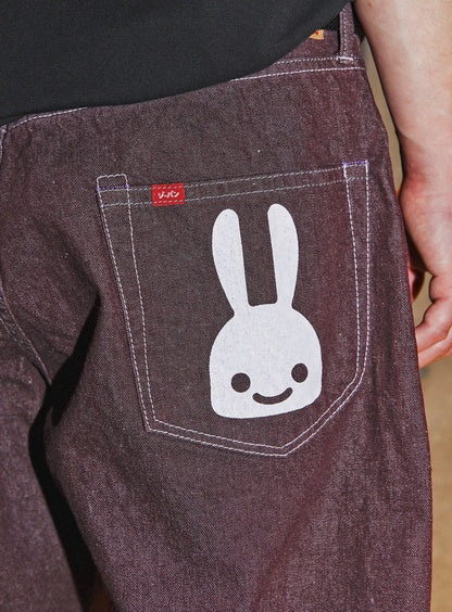 ジーパンショーツ 普通 U2 パープル