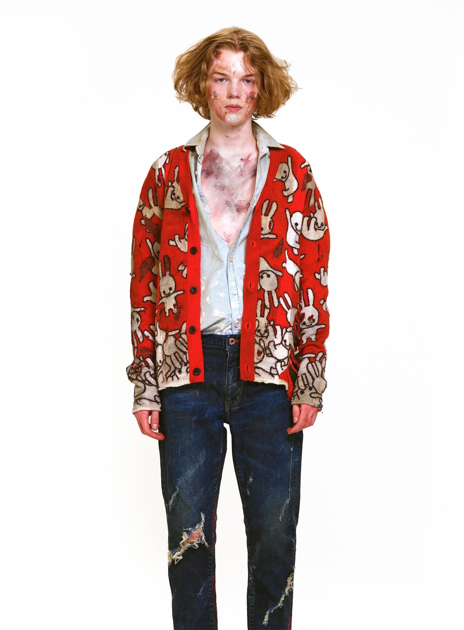 ボロボロなジーパン-細身-U2