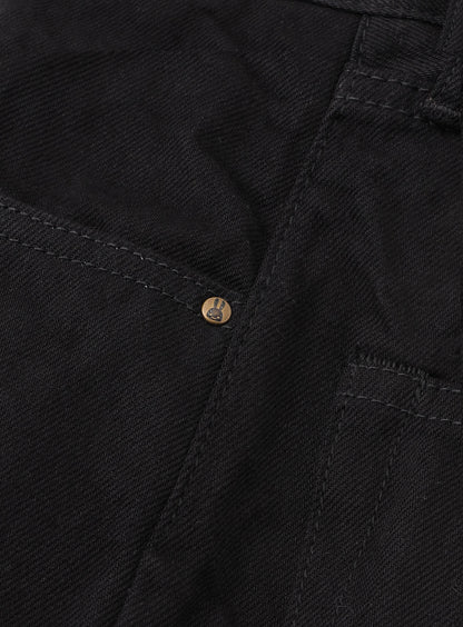 ジーパン-普通22-U2 ブラック