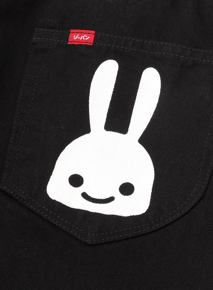 ジーパン-普通22-U2 ブラック