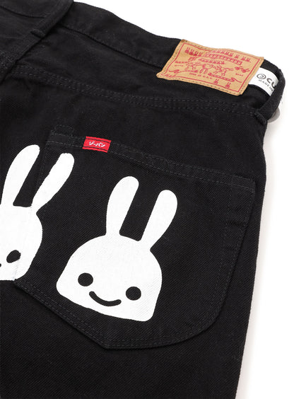 ジーパン-普通22-U5 ブラック