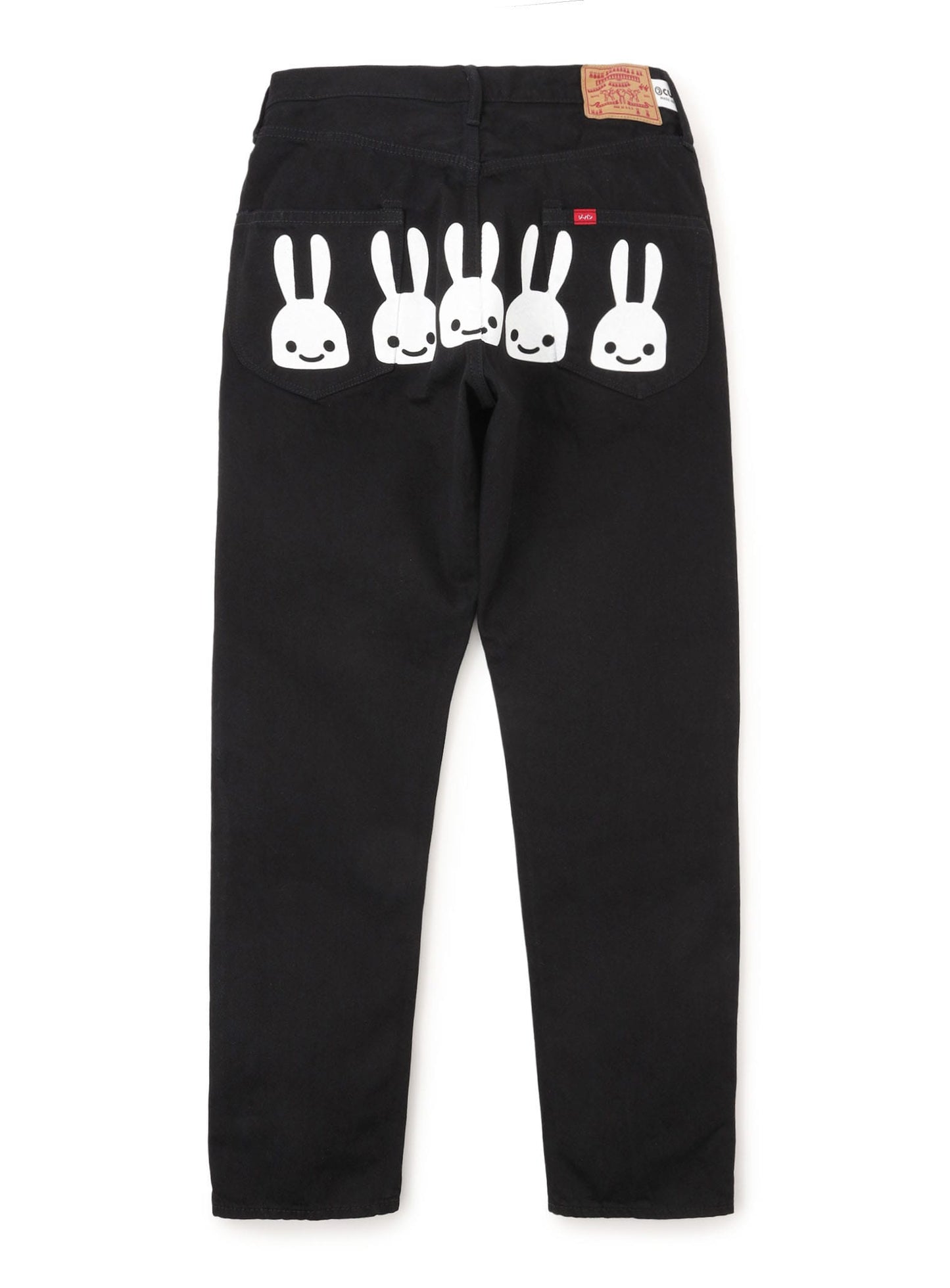 ジーパン-普通22-U5 ブラック