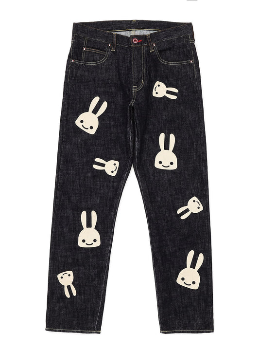 ジーパン-普通22-ウサギたくさん