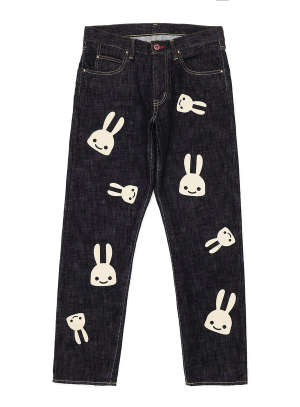 ジーパン-普通22-ウサギたくさん