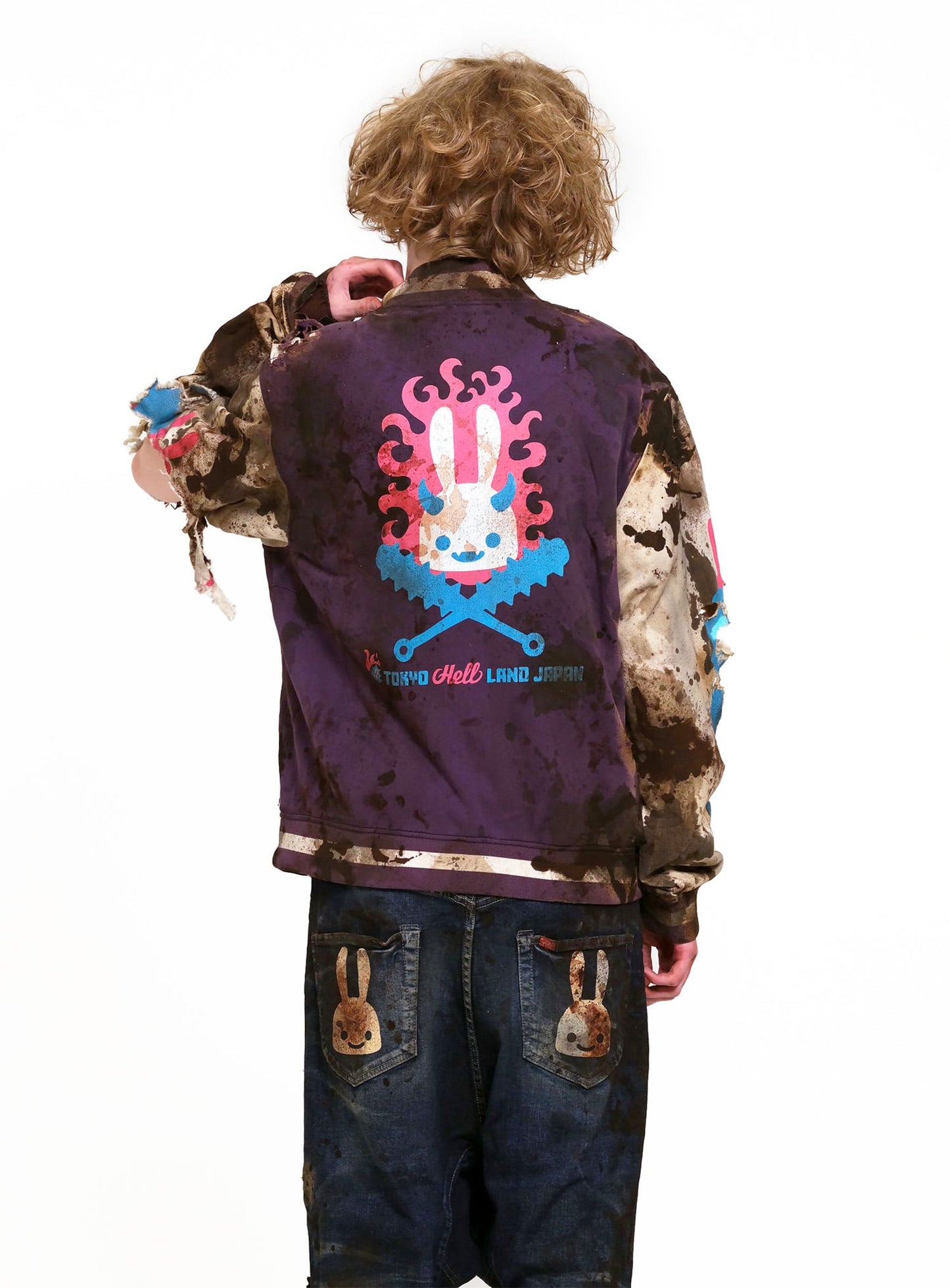 ボロボロなジーパン-股-U2