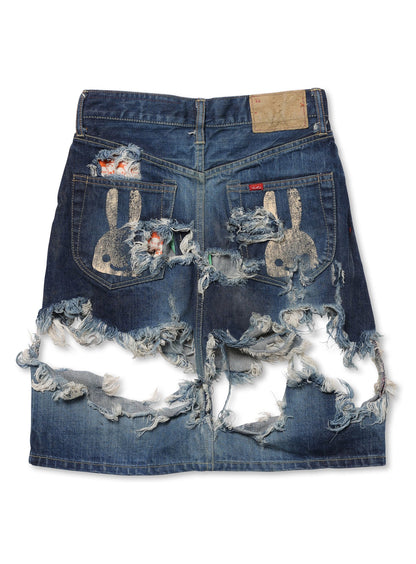 ボロボロなジーパン-筒-U2