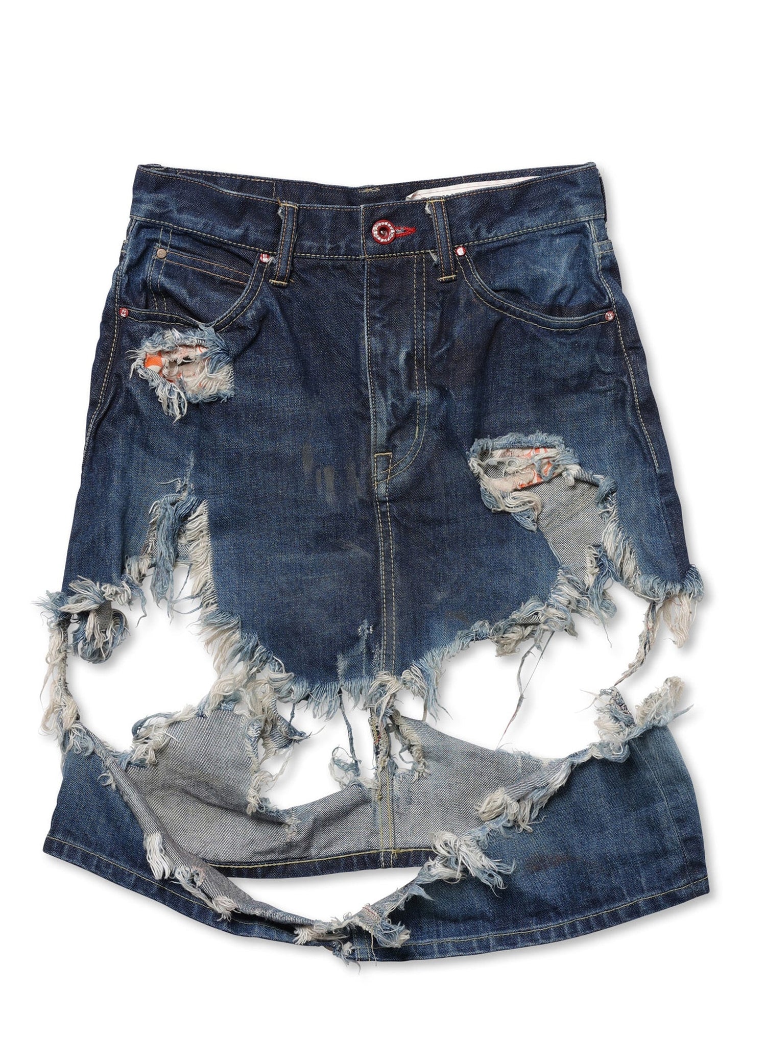 ボロボロなジーパン-筒-U2