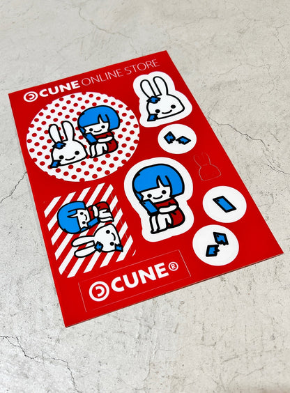 CUNE STORE LIMITED クリアステッカー ケータイ