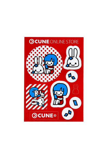 CUNE STORE LIMITED クリアステッカー ケータイ