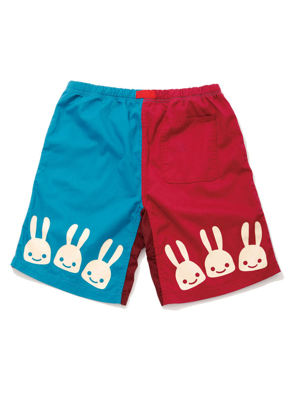 クライミングショーツ　ツイルブルー