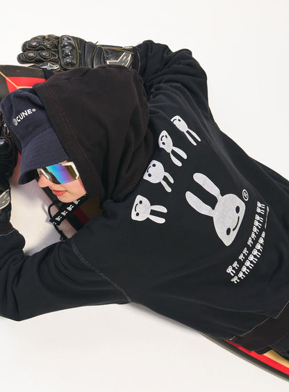 製品染めの後付けパーカー