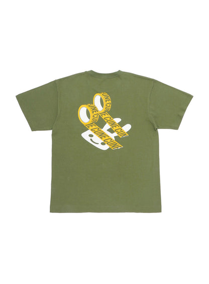 S/S Tee テープ