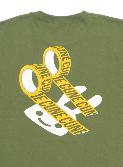 S/S Tee テープ