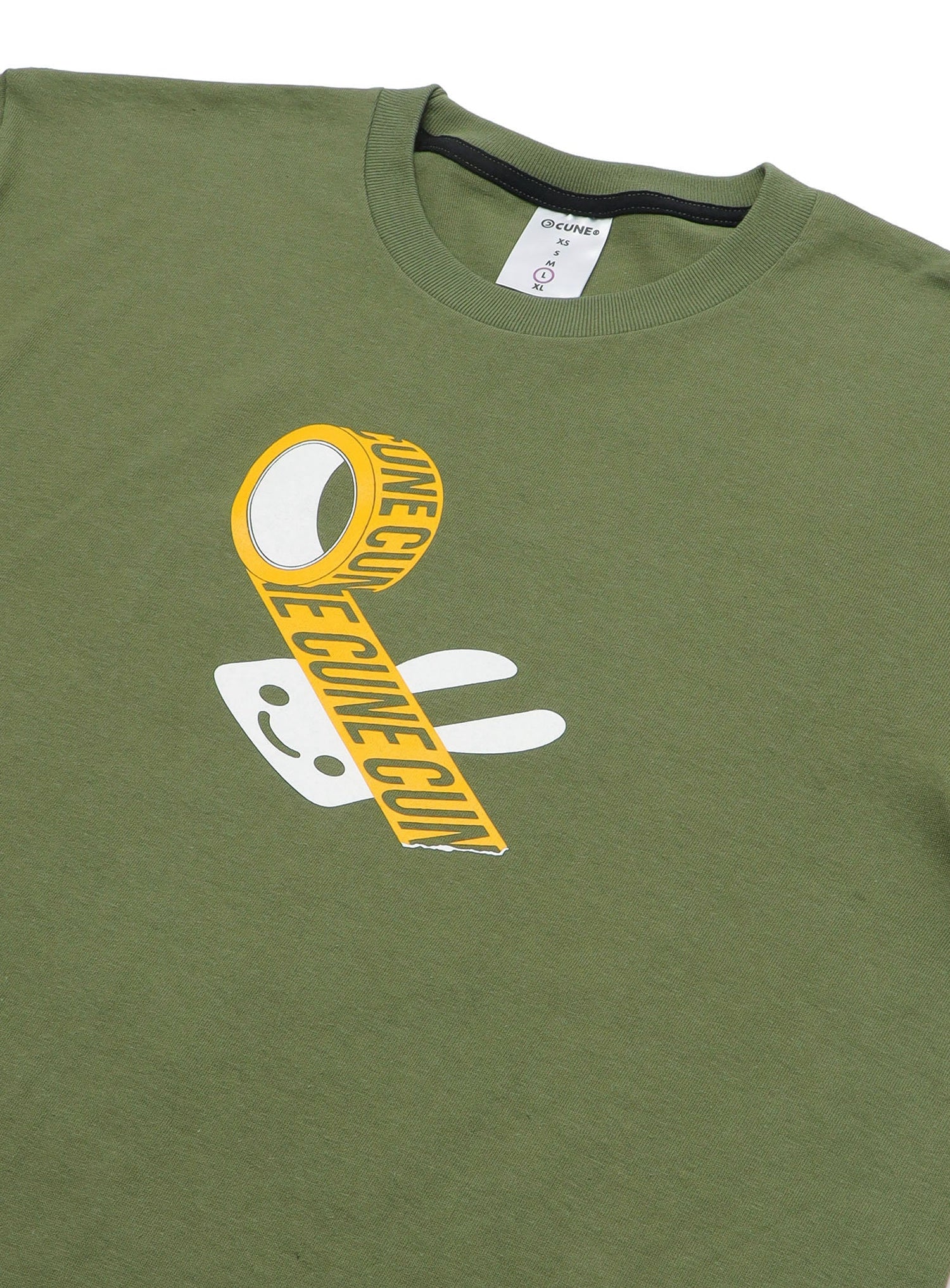 S/S Tee テープ