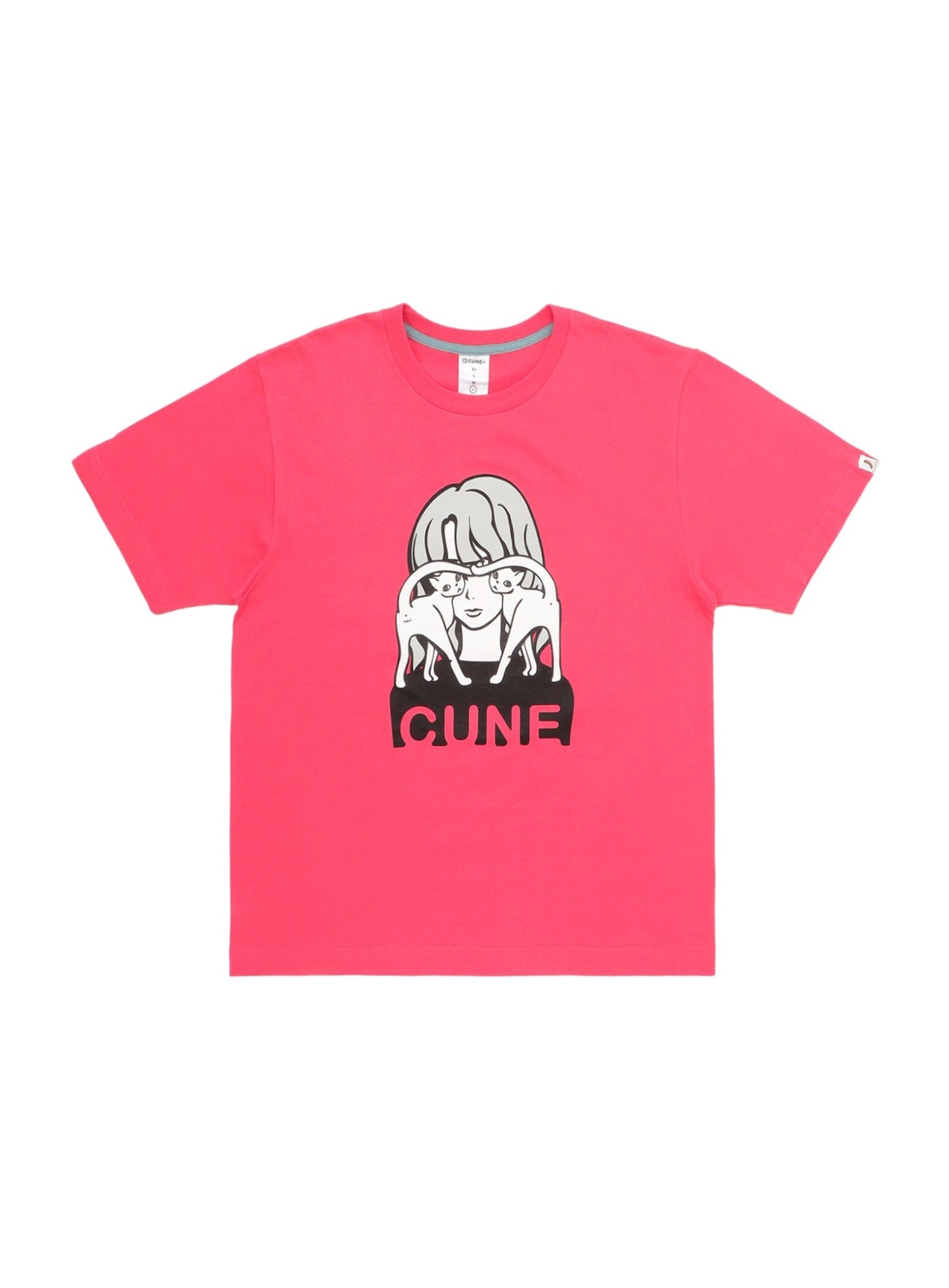 S/S Tee めかくし