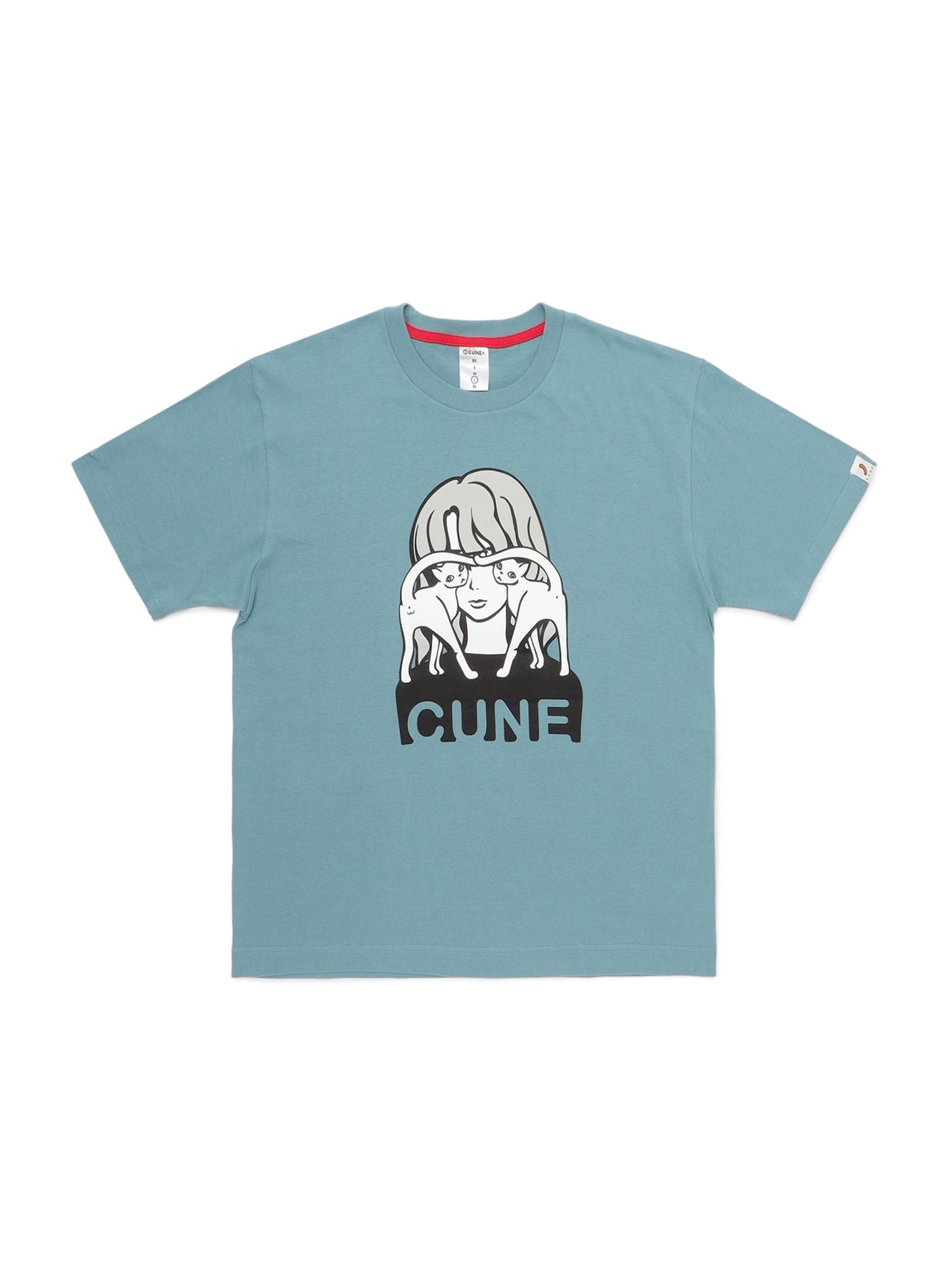 S/S Tee めかくし