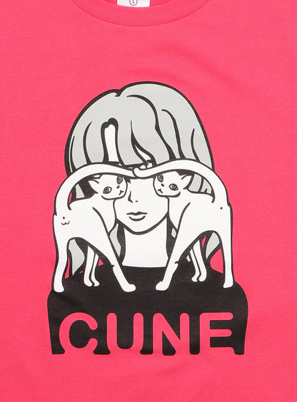 S/S Tee めかくし