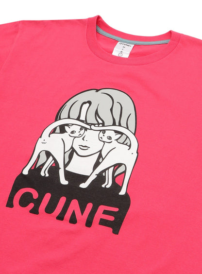 S/S Tee めかくし