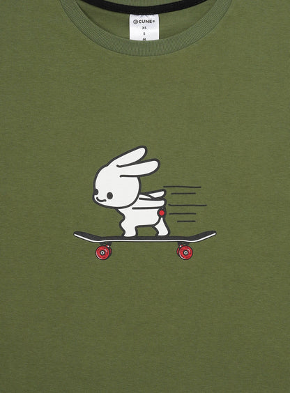 S/S Tee スケボー
