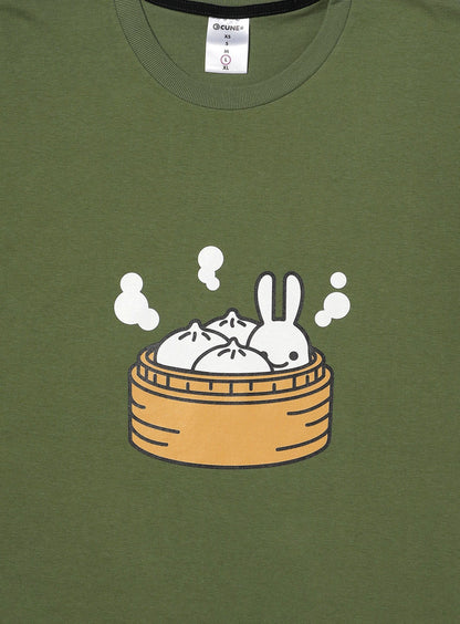 S/S Tee 肉まん