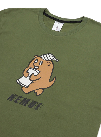 S/S Tee ねむい