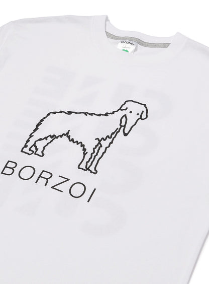 S/S Tee ボルゾイ