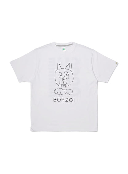 S/S Tee ボルゾイ2