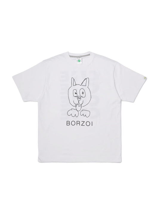 S/S Tee ボルゾイ2