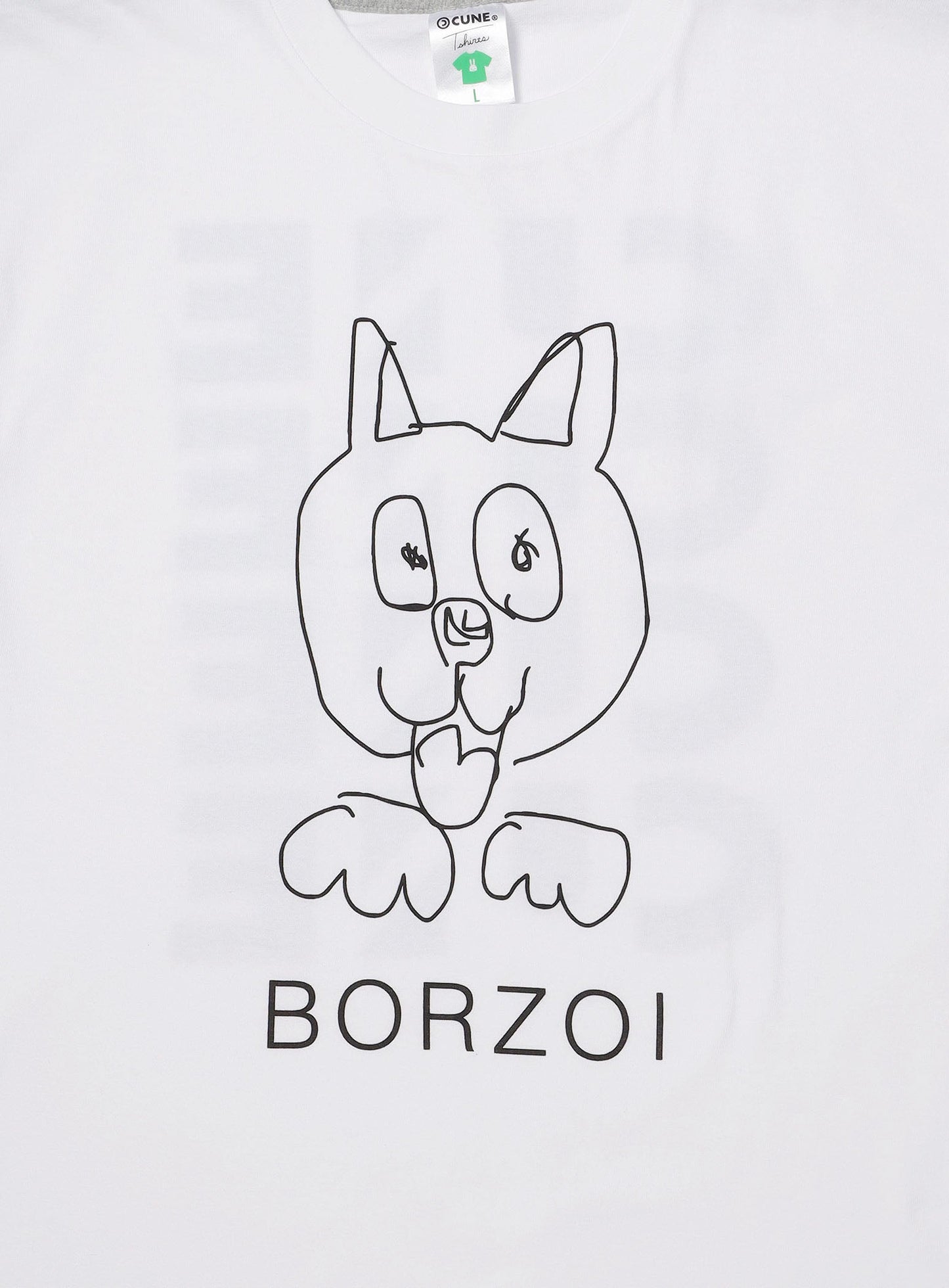 S/S Tee ボルゾイ2