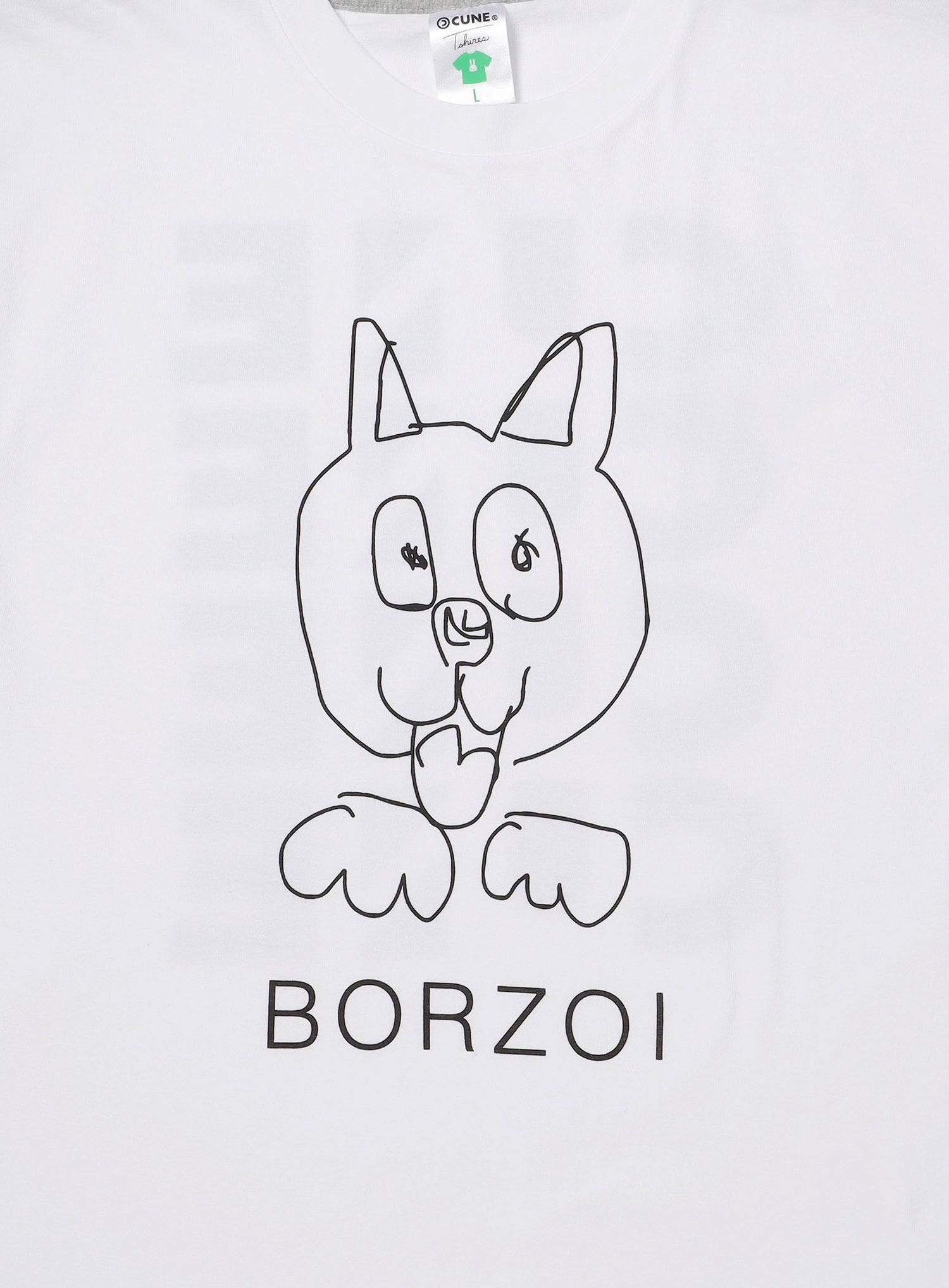 S/S Tee ボルゾイ2