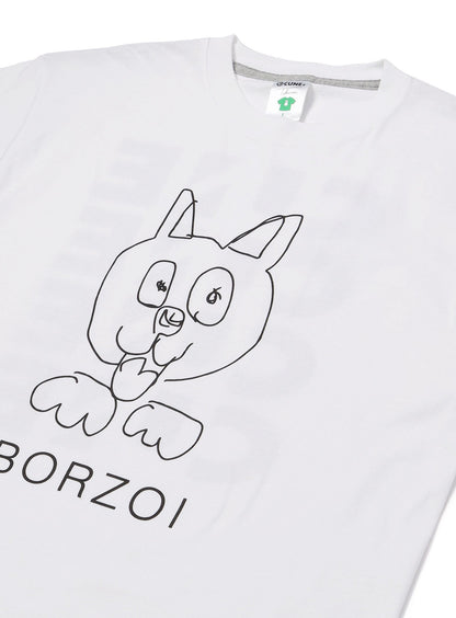 S/S Tee ボルゾイ2