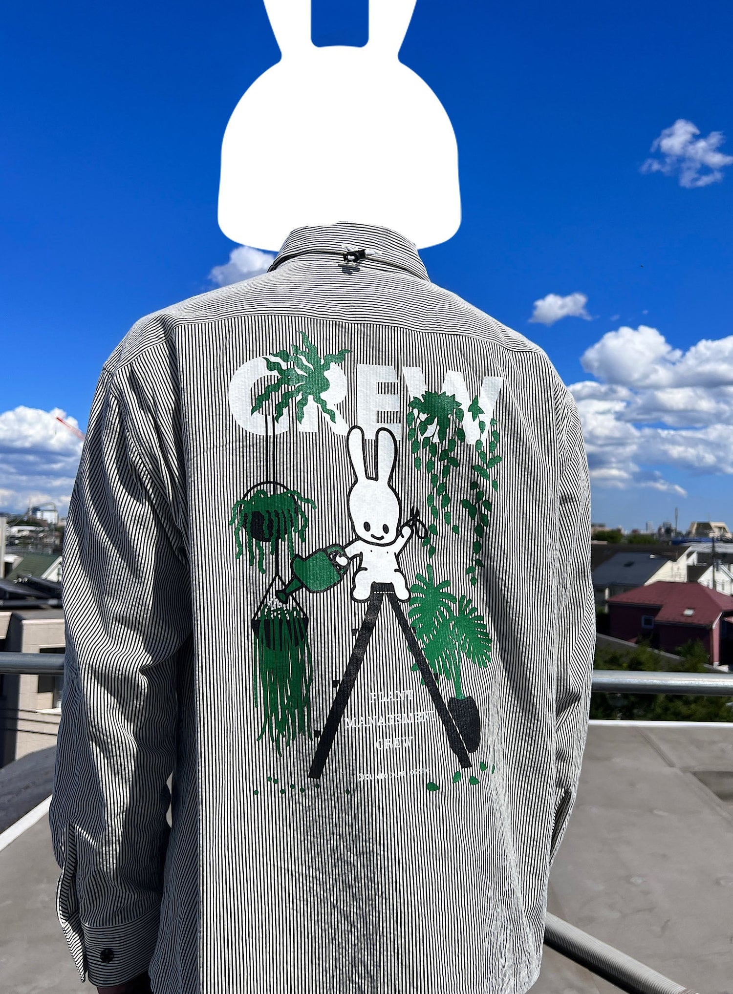 植物園クルー ジップブルゾン