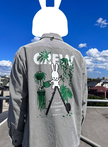 植物園クルー ジップブルゾン