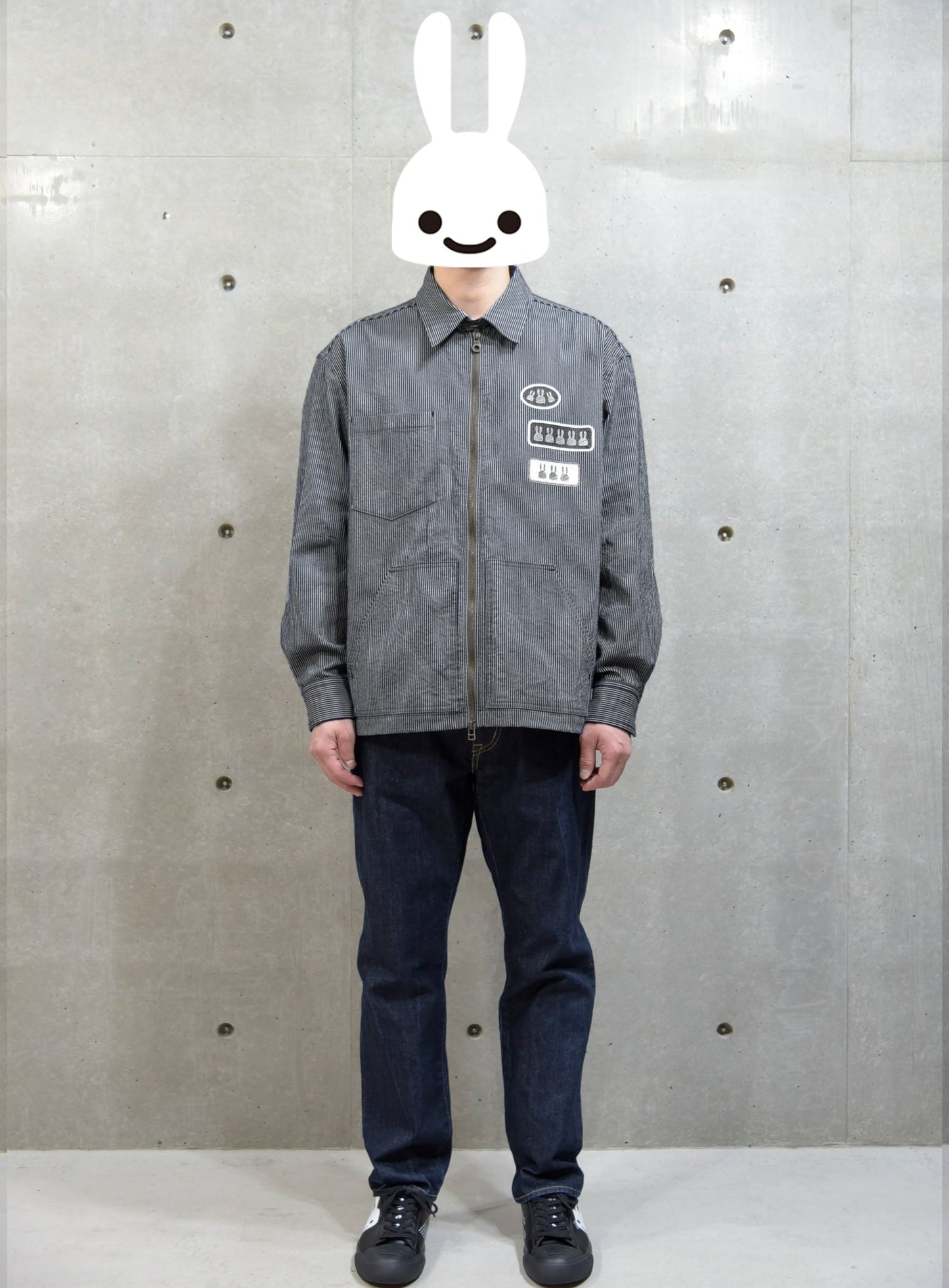 ジップブルゾン