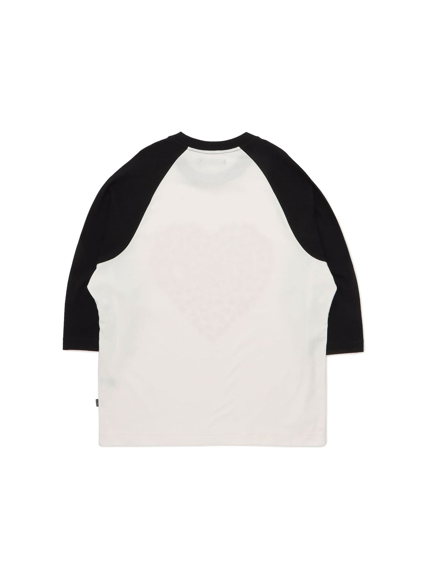 ハートのラグランTシャツ