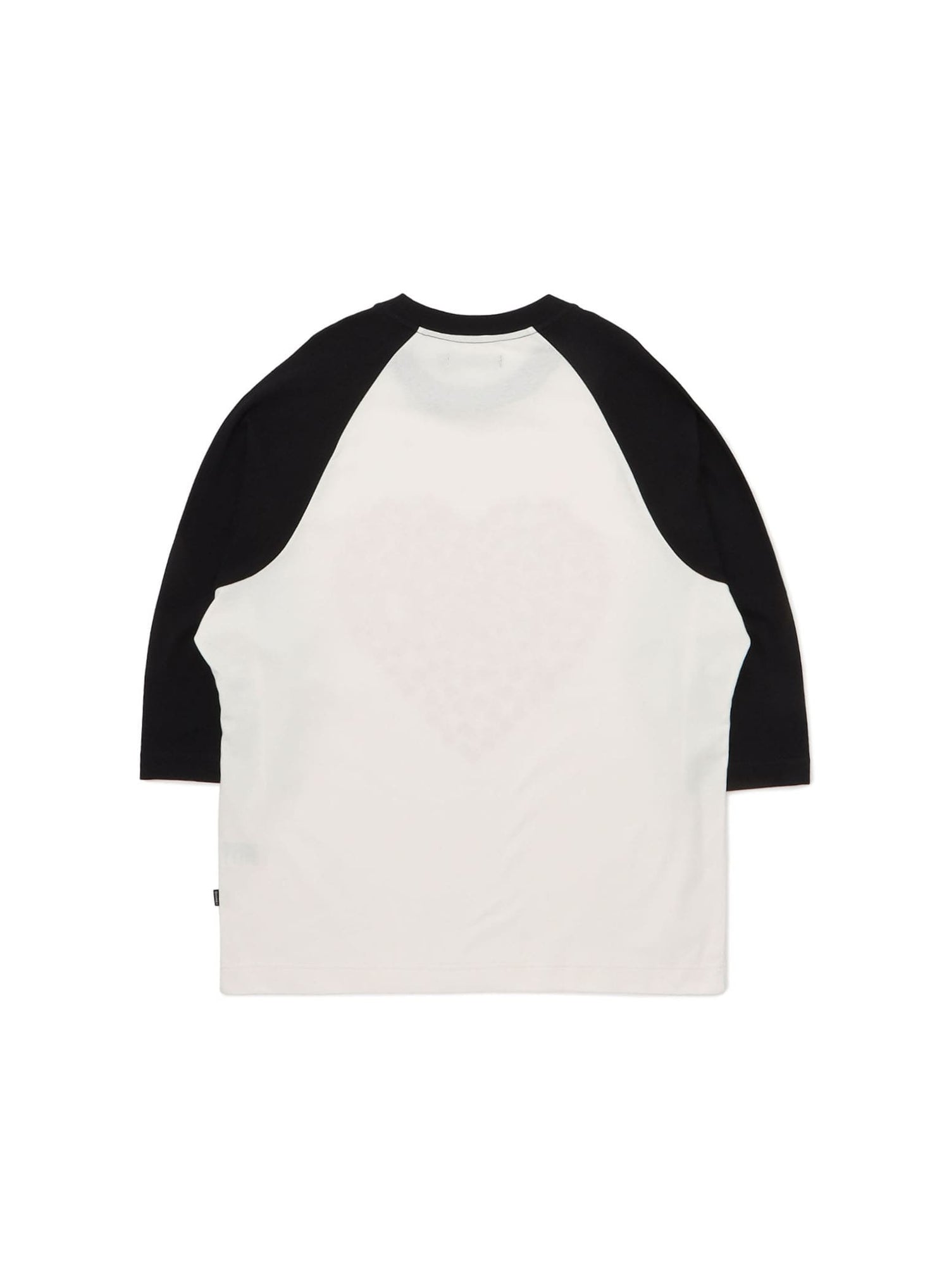 ハートのラグランTシャツ