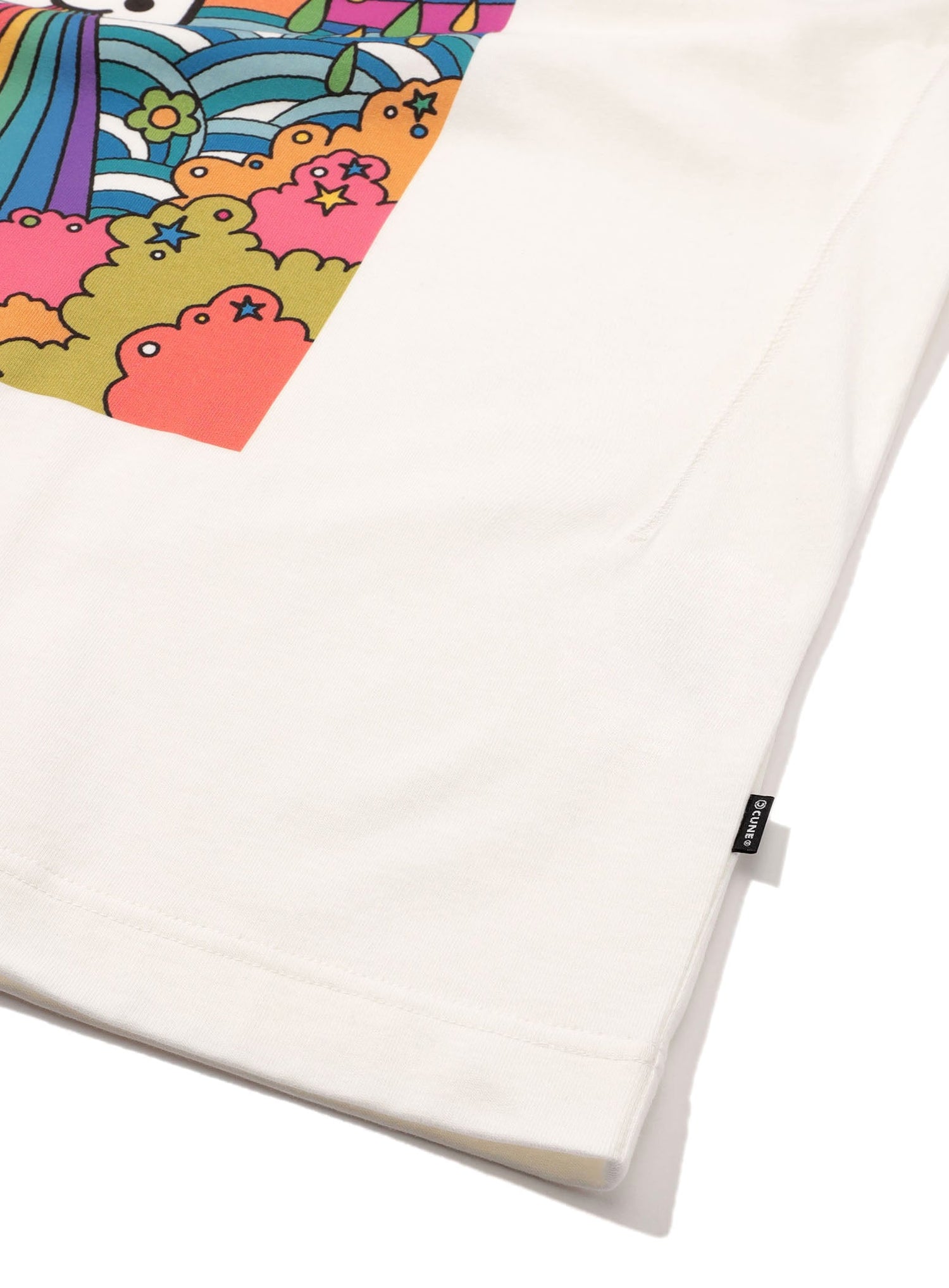 ラグランTシャツ レインボー