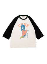 ラグランTシャツ つかみ