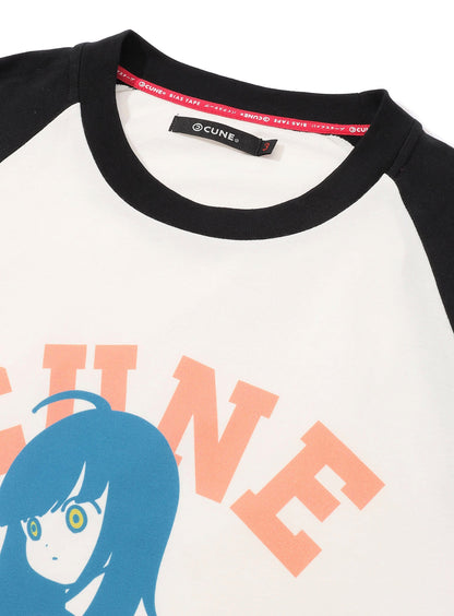 ラグランTシャツ つかみ