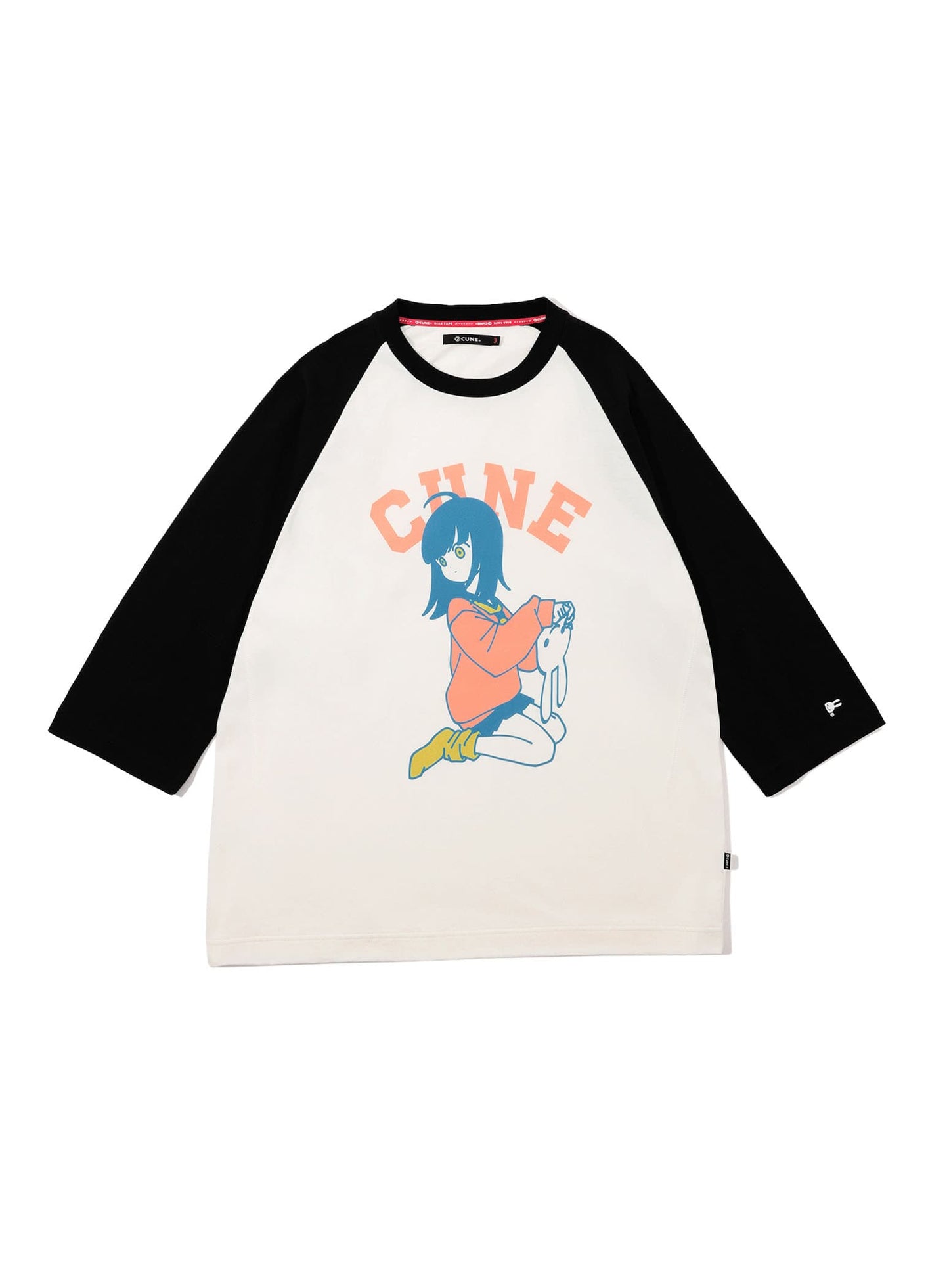 ラグランTシャツ つかみ