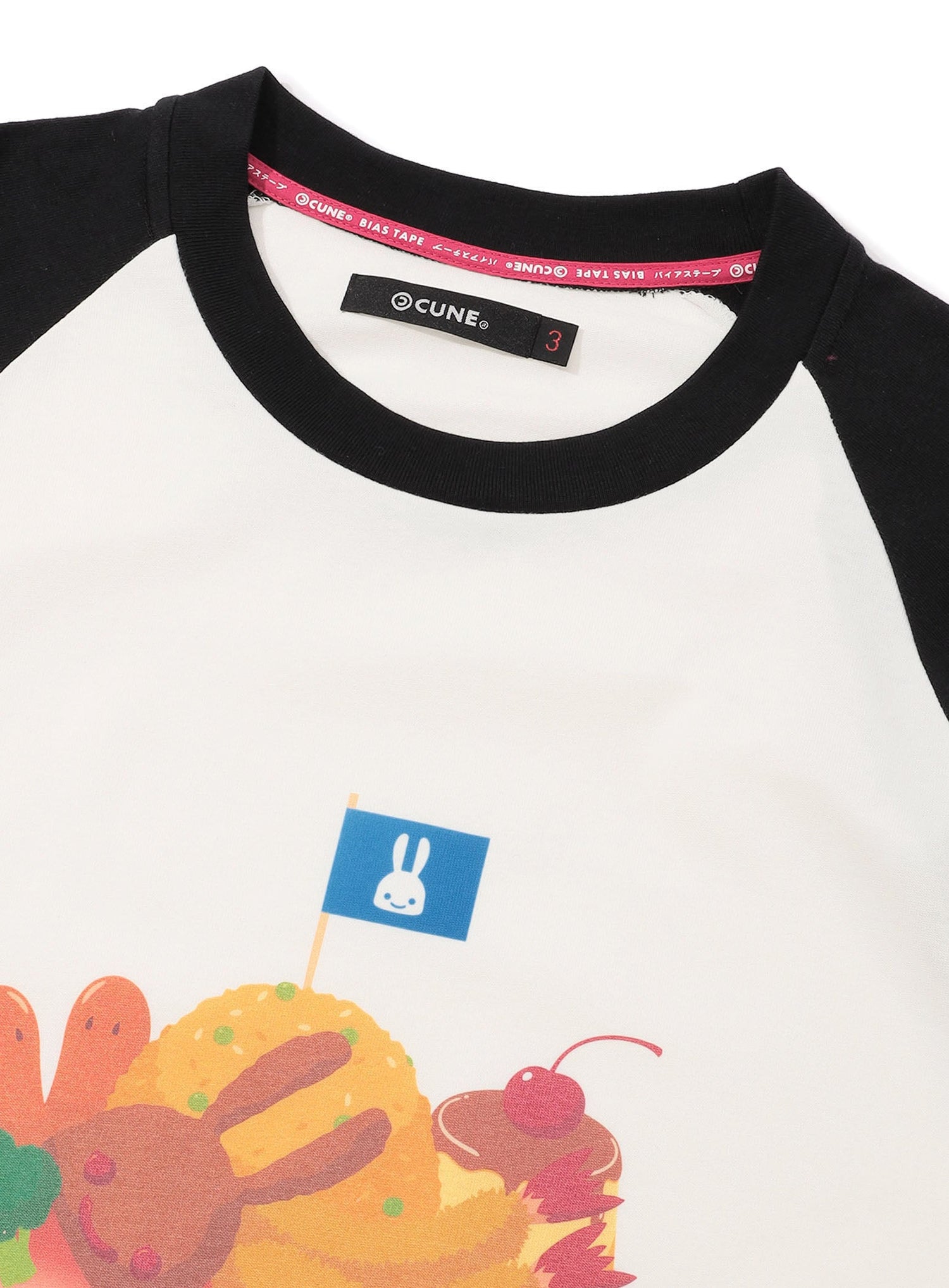 ラグランTシャツ おこさまランチ