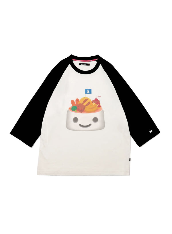 ラグランTシャツ おこさまランチ