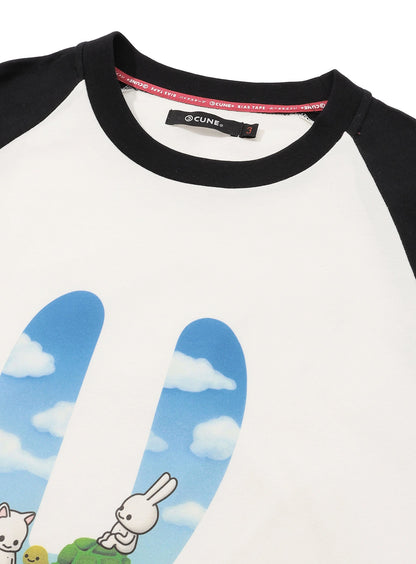 ラグランTシャツ 平和