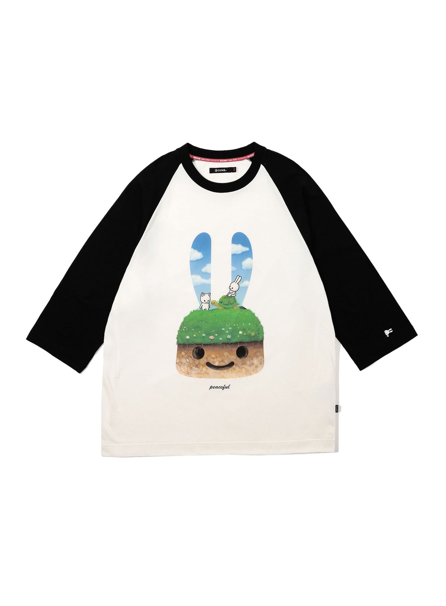 ラグランTシャツ 平和