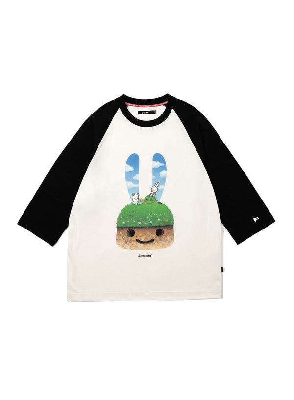ラグランTシャツ 平和