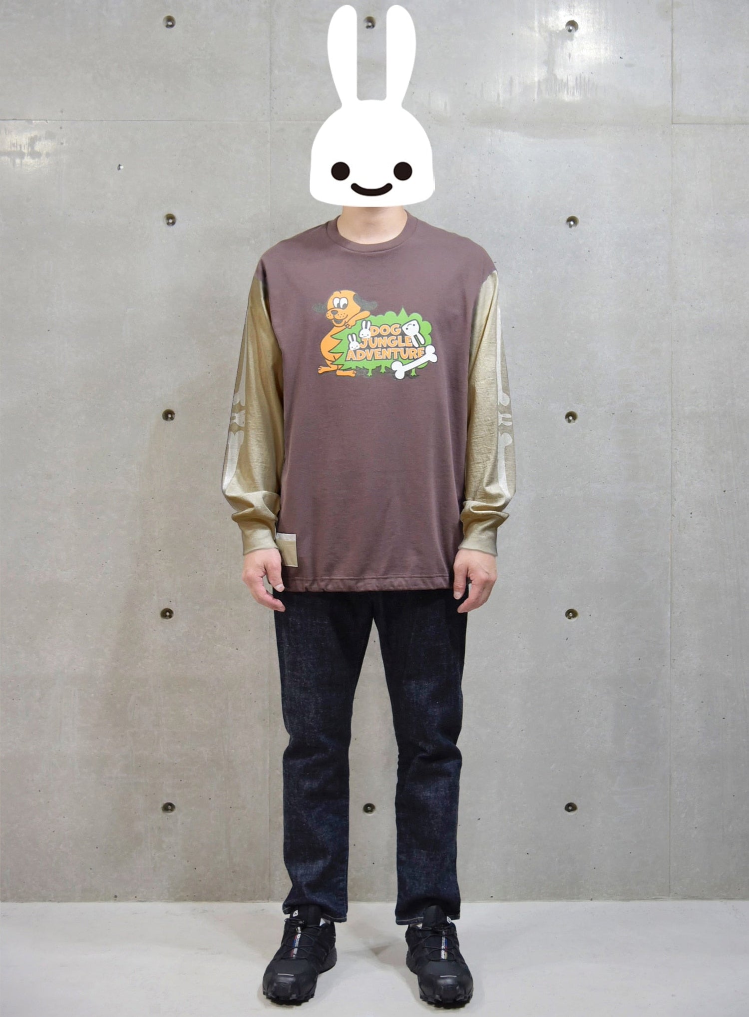 DJAクルー専用のロングスリーブカットソー
