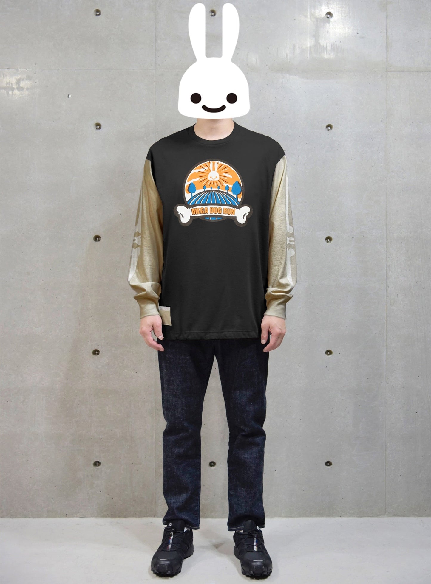 MDRクルー専用のロングスリーブカットソー