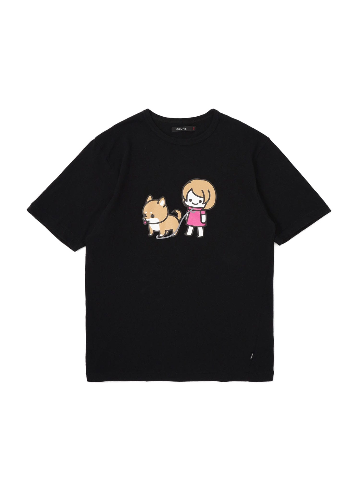 ちょっといいTシャツ さんぽ柴犬
