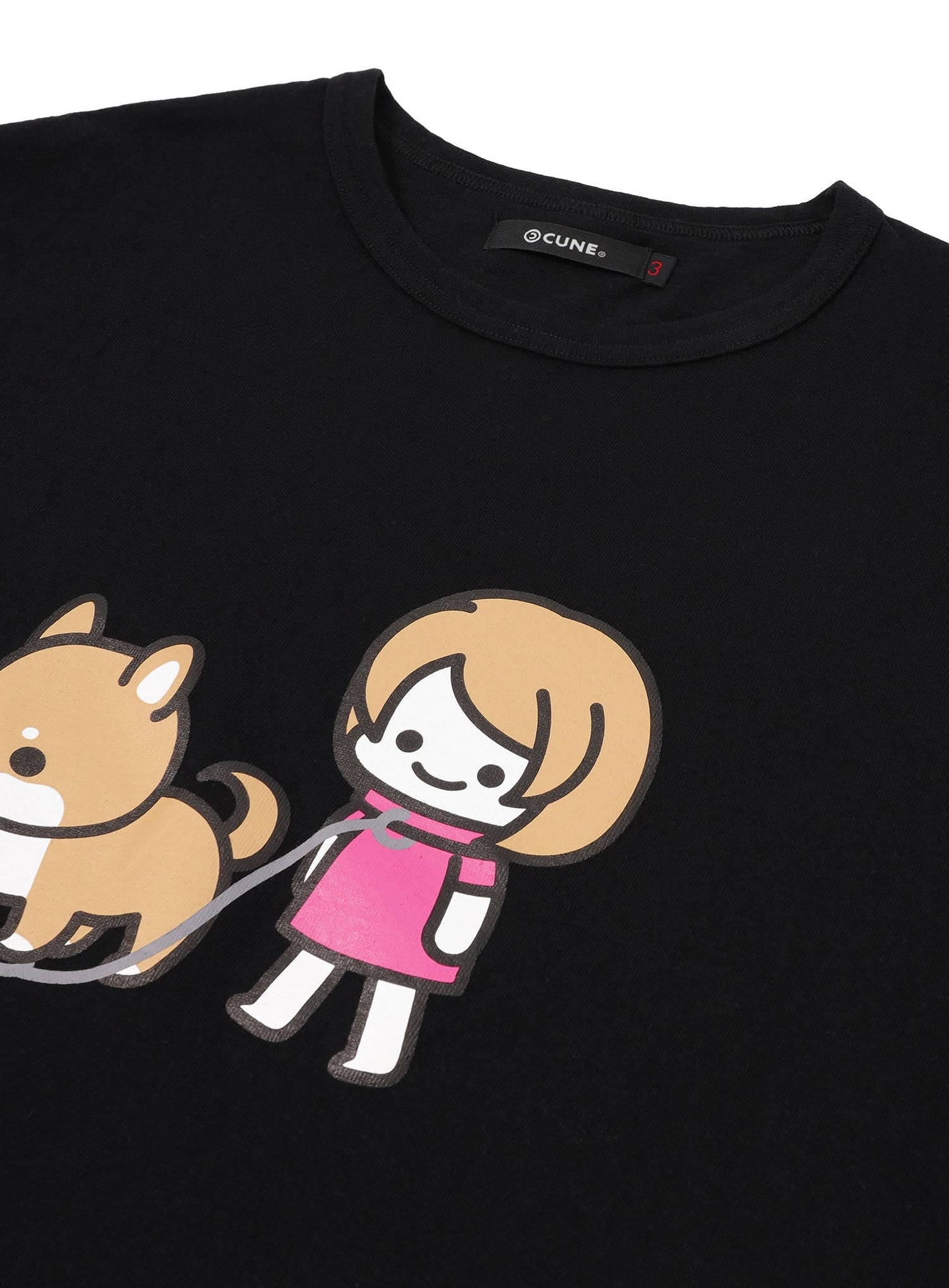 ちょっといいTシャツ さんぽ柴犬